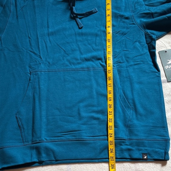Glyder Blue Atlas Pullover Hoodie Unisex Men's Large - Picture 10 of 12